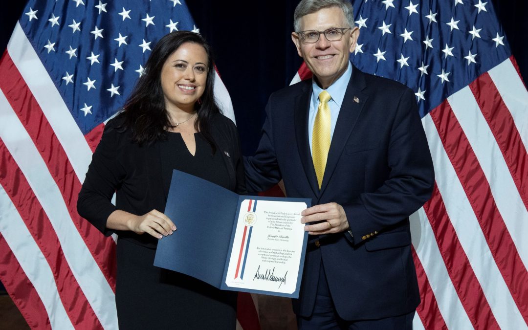 ASU researcher honored by White House with Presidential Early Career Award for Scientists and Engineers
