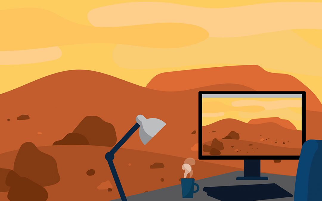 How ASU researchers telework to Mars every day