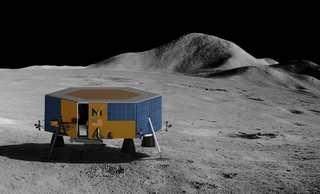 Masten Space Systems Lunar Lander Mission to the Lunar South Pole will Launch with SpaceX in 2022