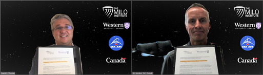 New international partnership with the MILO Space Science Institute launches Western University into space