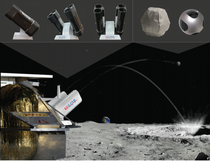 ASU Luminosity Lab’s VELOS team was selected most innovative for their lunar exploration technology concept