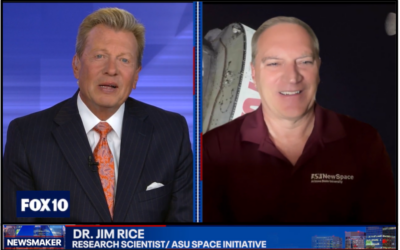 Fox 10 News Speaks with Dr. Jim Rice on Government vs Privatization in the Space Realm