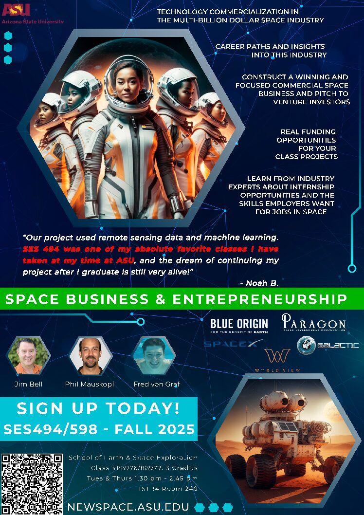 Space Business & Entrepreneurship | Fall 2025 | Registration Is Open